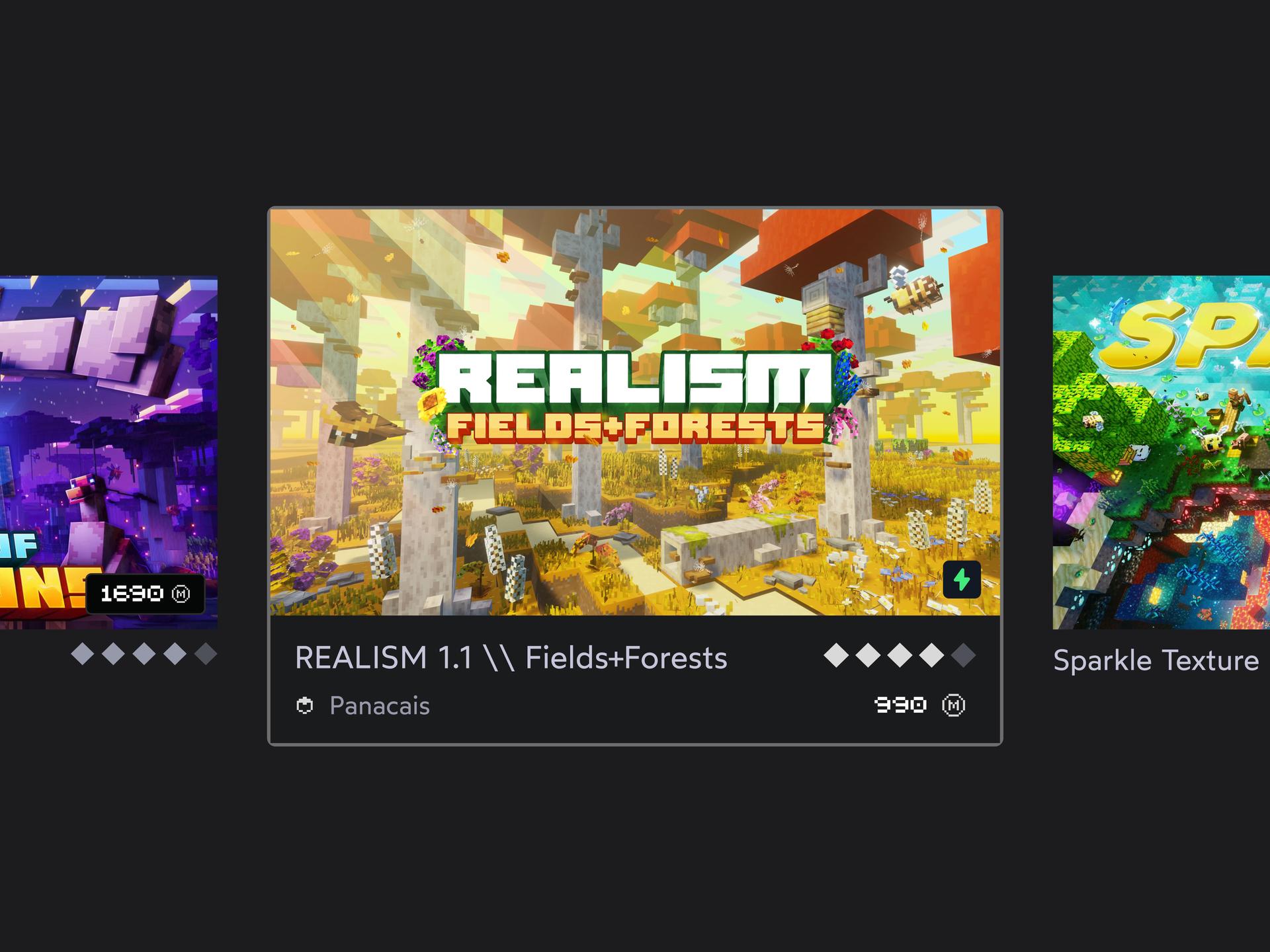 UI Mockup including assets of the CHUNK website.