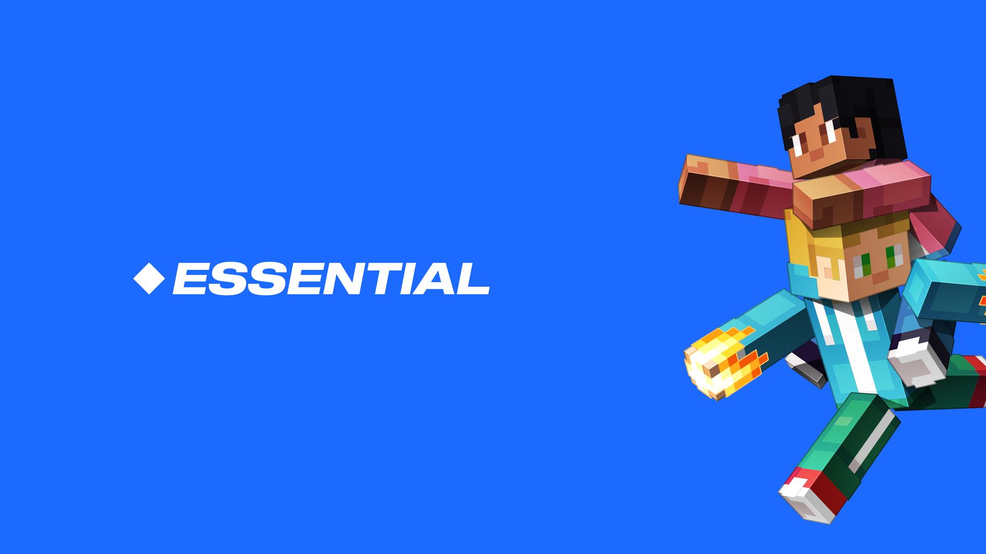 Thumbnail for the Website Project that includes an Online Shop, Support and FAQ Page for the Essential Minecraft mod.