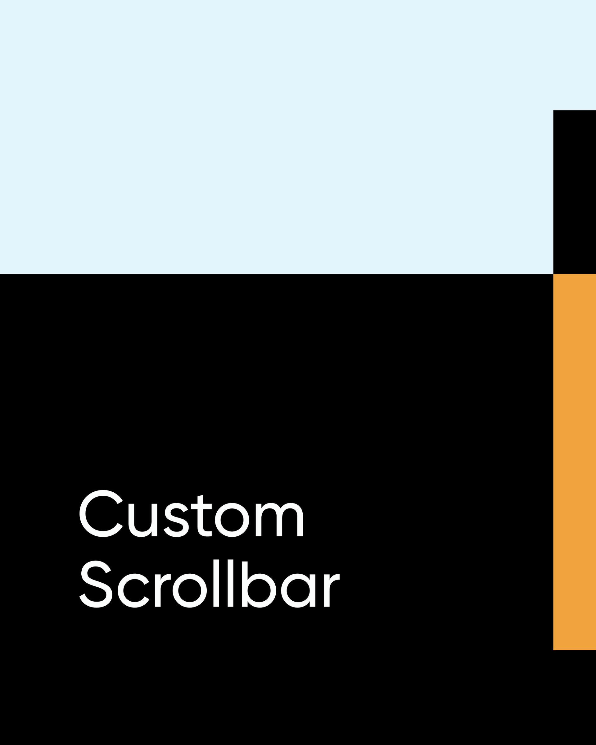 Specially developed scrollbar by Panascais for the Essential mod website