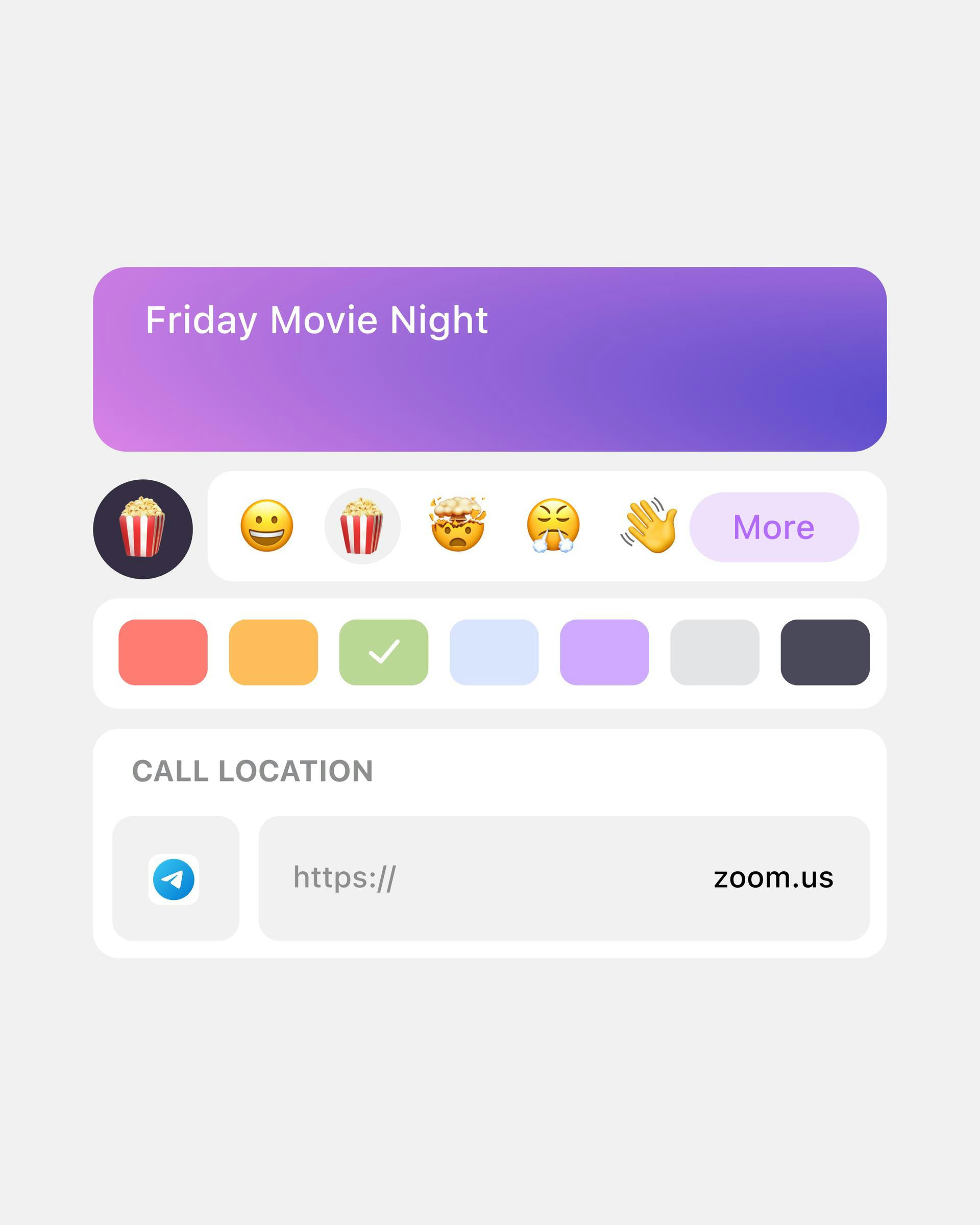 Call scheduling flow from the Orbit App