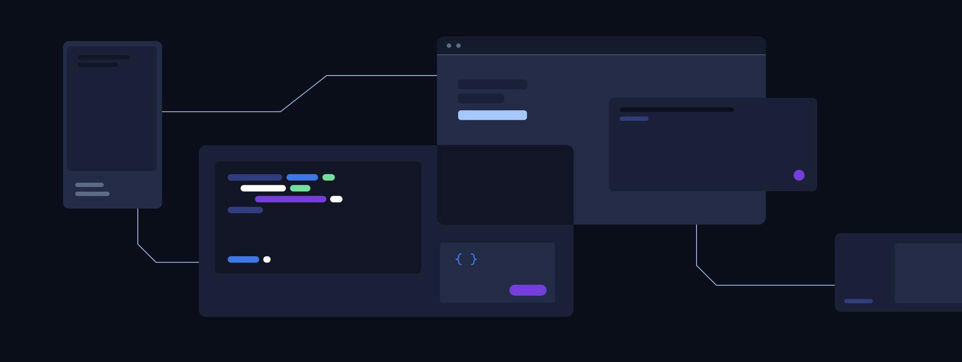 Panascais Website development illustration