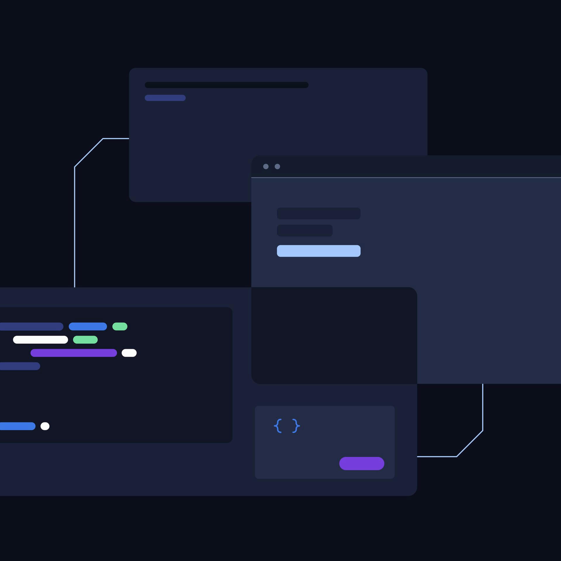 Panascais Website development illustration
